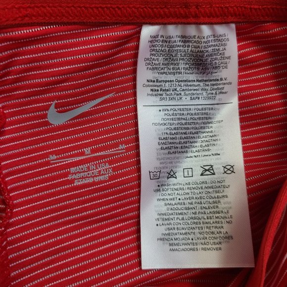 NEW Nike Womens Pro Elite Track & Field Shorts AO8486-000 Size M Red - Picture 3 of 4